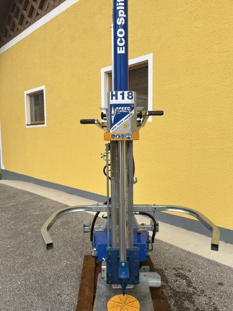 Holzspalter Binderberger H18 ECO 20 t Spaltkraft