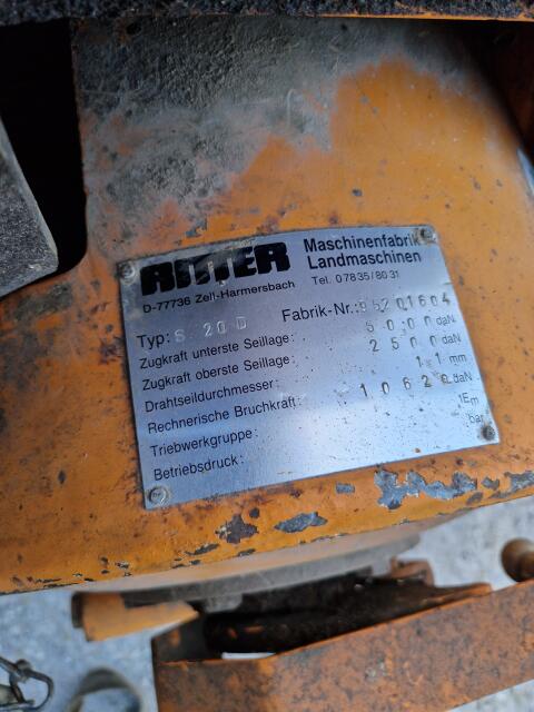 Ritter Seilwinde S20D 5 t