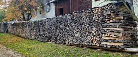 Bucklige Welt: Brennholz Esche trocken
