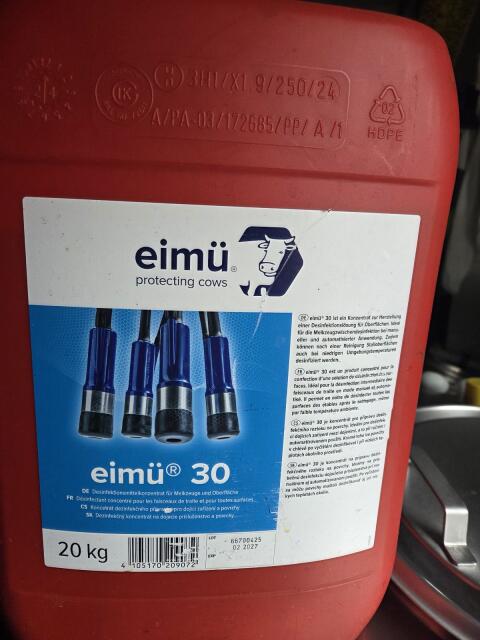 Melkzeugzwischendesinfektion