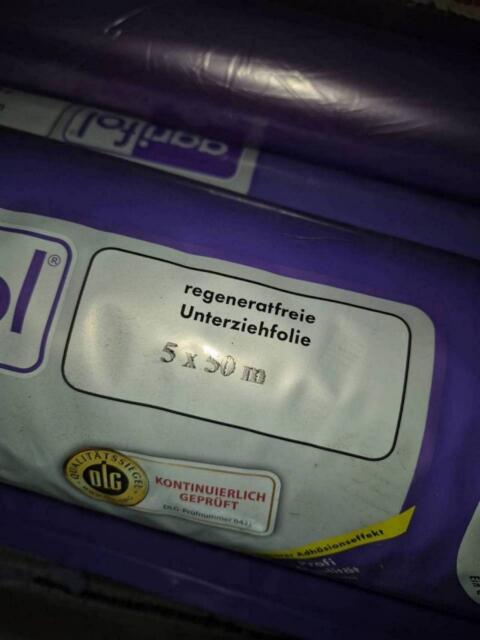 Unterziehfolie 5x50 m