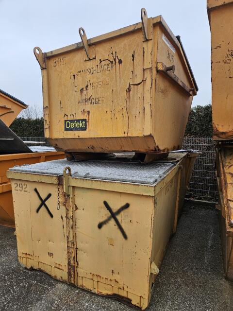 Behälter, Mulden, Container, Abfallcontainer