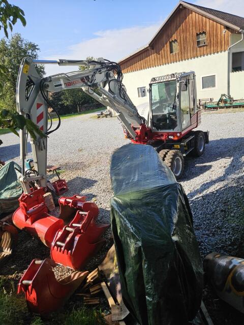 Takeuchi TB 295W, 2019, Powertilt, 5x Löffel, Zentralschm.