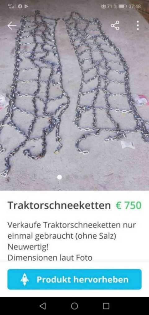 Traktorschneeketten