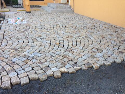 Pflastersteine Pflaster Kopfsteinpflaster Neu Granit