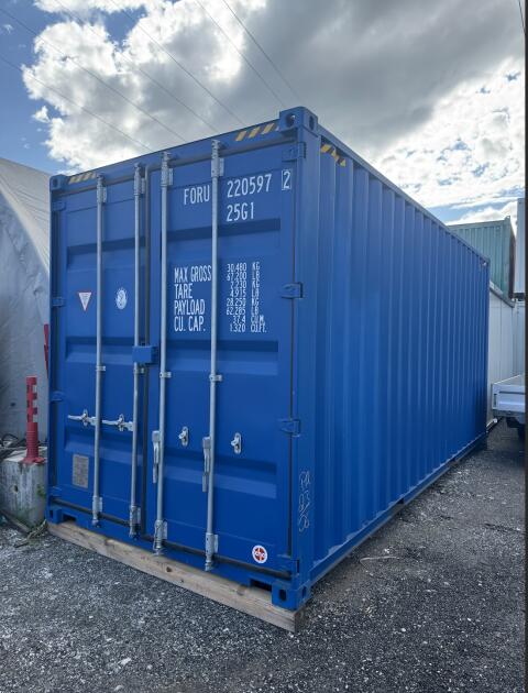 20FT Seecontainer in RAL7016 Anthrazit zu verkaufen!