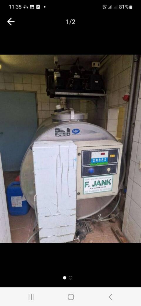 Milchtank 1.710 l