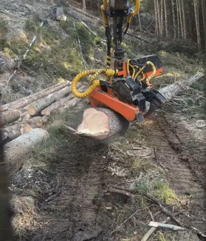 Schubprozessor Bagger