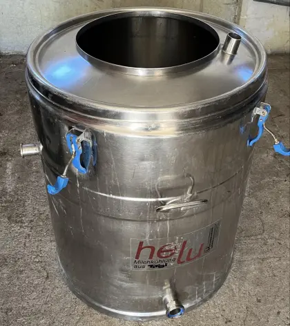 2 x 250 l Alfa Milchtank