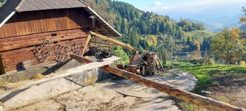 Mistkran und Kultivator