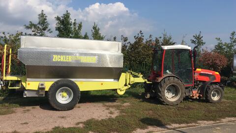 Zickler Rauch Traubenwagen Maischewagen 8.000l