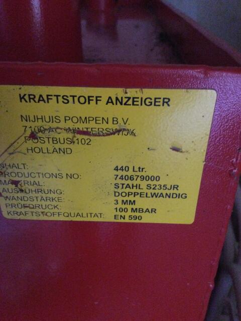 Öl- oder Dieseltank