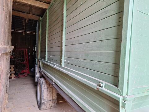 Kratzboden Anhänger, Hackschnitzelwagen