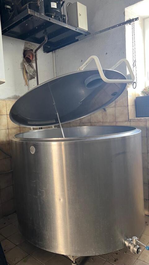 Milchtank inkl. Kühlung und Wärmerückgewinnung zu verkaufen