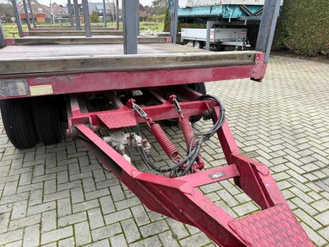 Blumhardt Plattformanhänger,Steckrungen,Ladestütze ausziehba