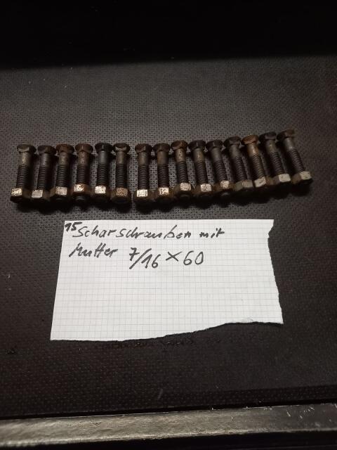 Schar Schrauben 7/16 ×60 Feingewinde