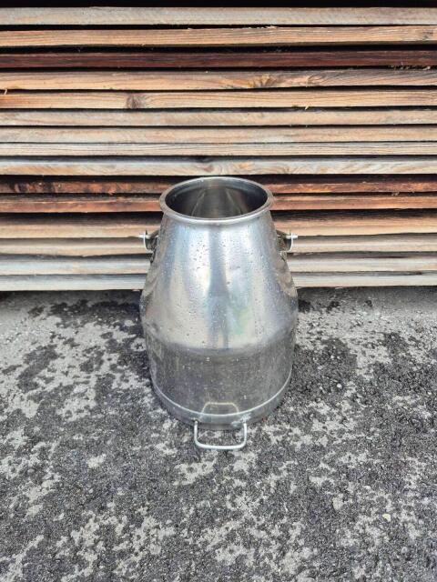 Melkeimer Alfa Laval Edelstahl