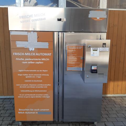 Milchautomat Brunimat 1300 DUO, Verkaufsautomat