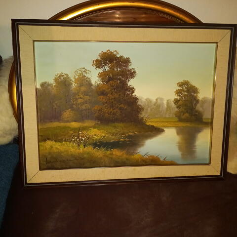 ÖLGEMÄLDE NATURLANDSCHAFT