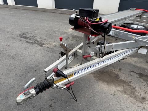 Fitzel Euro 19-19 Autotransportanhänger mit E-Winde und Funk