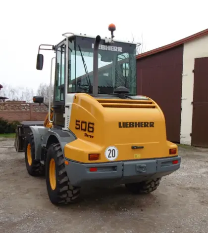 Liebherr 506 Stereo Radlader+Hyd.Klappschaufel+Palettengabel