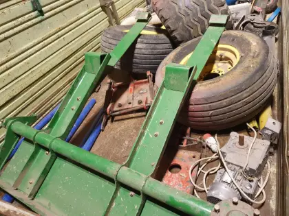 John Deere Ballenrampe