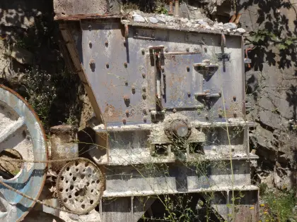 Prallmühle - Förderband - Schottersieb