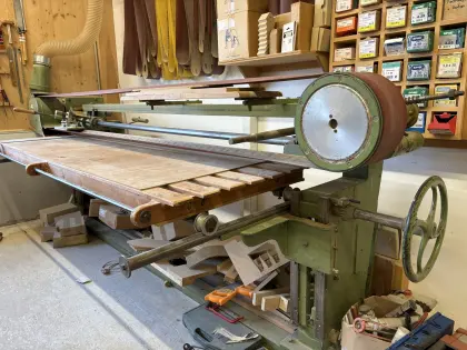 Langbandschleifmaschine