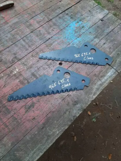 2 Ladewagen-Schneidmesser für Claas