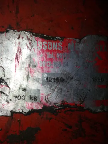 Nokka Rückewagen 8 Tonnen