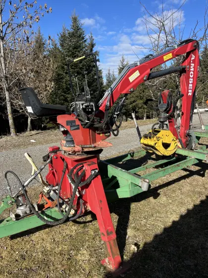 Kombikran/ Heckbagger A. Moser K 3500D