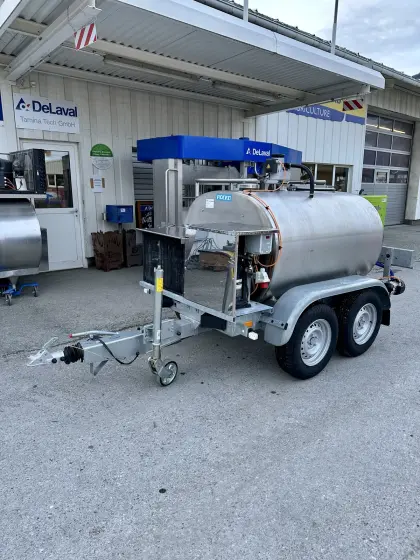 Fahrbarer Milchkühltank