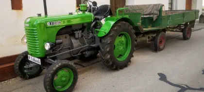 Steyr 180a mit Anhänger