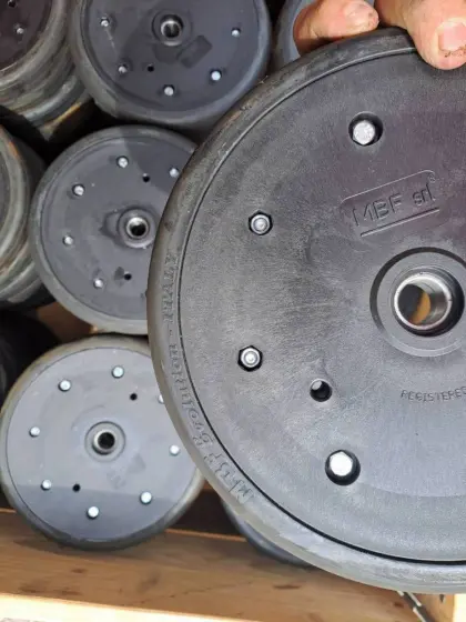 Andrückrolle MBF 250x42 Sämaschine wie Farmflex, Lemken