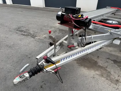 Fitzel Euro 19-19 Autotransportanhänger mit E-Winde und Funk