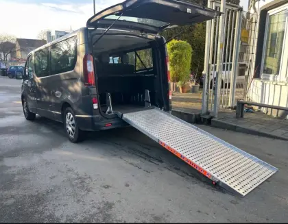 AMF Bruns Eurorampe Rollstuhlrampe/Verladerampe 2,40m x 0,9m