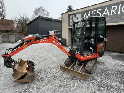 Kubota KX016-4 Minibagger – Kabine – 1400h – 3 Schaufeln