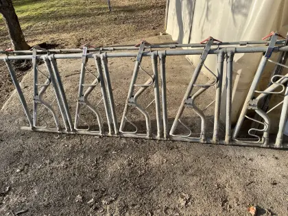 Fress/ Fanggitter Aufstallung