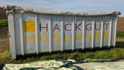 Trocknungscontainer 38 m³