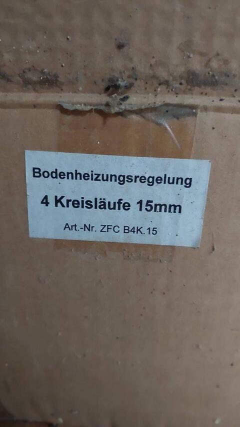 Bodenheizungsregelung