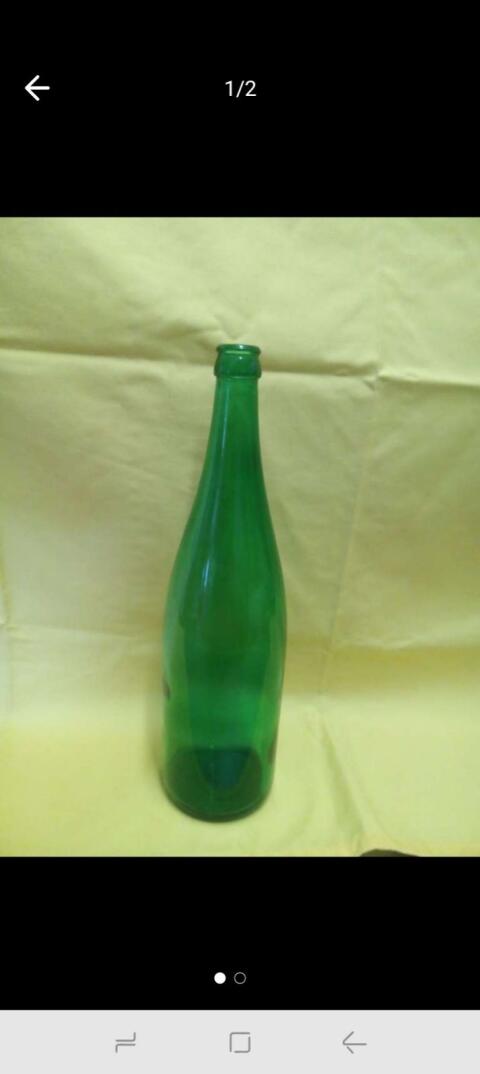 1l Glasflaschen grün