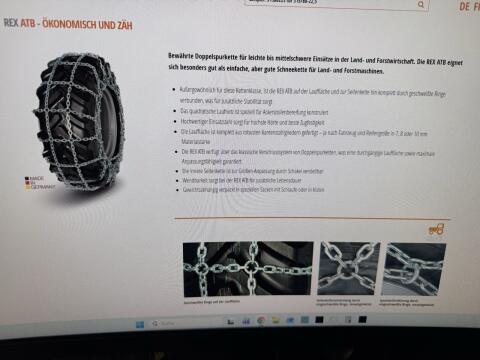 Rex Doppelspurketten Schneeketten 540/65-28 oder 540/60-