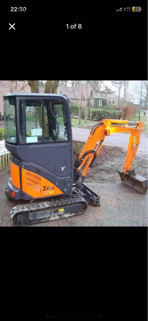 Hitachi Bagger Zaxis ZX 17U-2