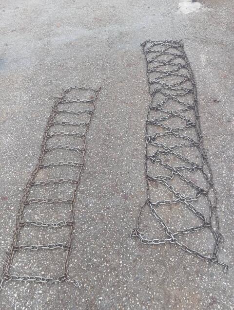 Schneeketten Traktor