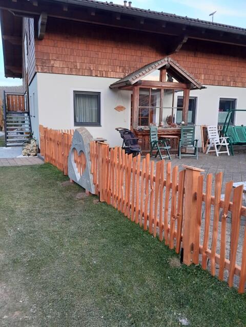 Lärchensprossen, Zaun, Holzzaun, Lärche