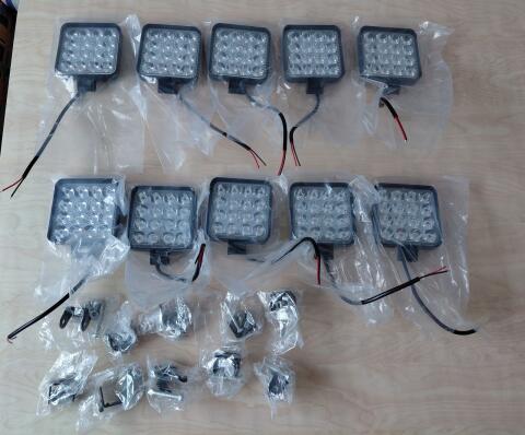 Arbeitsscheinwerferset 10 Stk. 4.000 Lumen