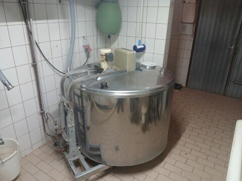 Milchtank inkl. Kühlaggregat