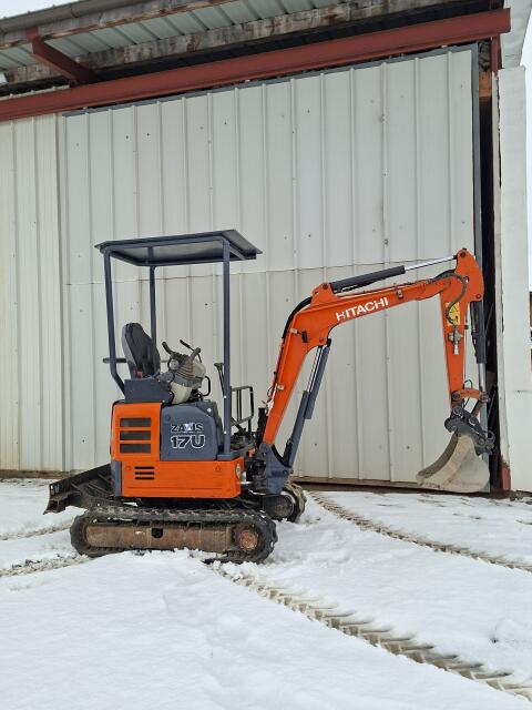 Verkaufe Mini-Bagger Hitachi Zaxis 17U Rundheck