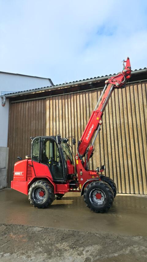 Schäffer 4580T Teleskopradlader, Hoflader