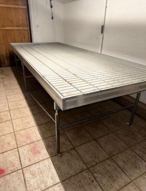 Gärtnerei-Rolltisch